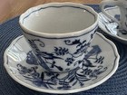 Blue Danube Blue Onion Tea Cup & Saucer Set Of 2 Made In Japan — photo 2
