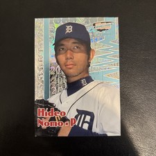 HIDEO NOMO 2000 PACIFIC REVOLUTION SHADOW SERIES PARALLEL #56 TIGERS SP 27/99