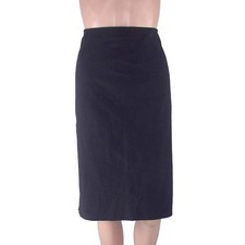 Bernardi Women's Skirt Black 3XL XXXL Straight Unlined Knee-Length Longuette