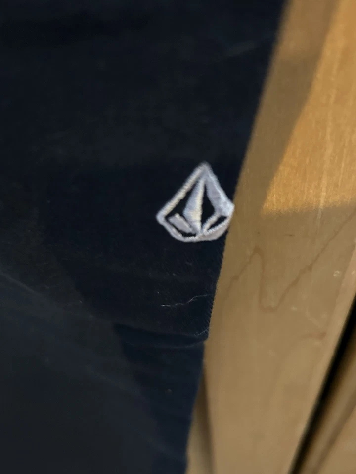 Volcom Frickin Modern Pants Men 28X32 Blue Navy Straight Chino Stretch NWT - Image 3 of 4