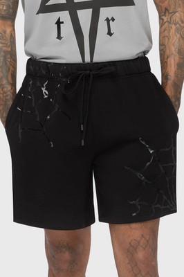 Killstar Norix Jogger Shorts Womens Goth Alternative