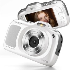 Fotocamera digitale 4K 16X 64MP autofocus compatta portatile fotocamera vlogging con 32 GB TF