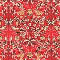 20 Servietten Vintage Garden Scarlet Kunst Natur Ornamente Ranken Rot 33X33Cm