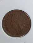 1865 Indian Head Cent Penny 1c BETTER DATE Original XF Full LIBERTY F19F30
