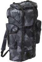 Brandit Tasche Nylon Rucksack In Night Camo Digital