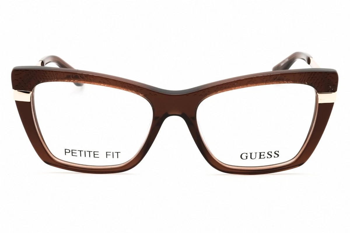Guess Eyeglasses GU1433 BRN Designer Demo Lens Brown 52-17-130 Eyeglasses-Guess-GU-50130-052-  main image 2