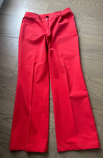 Women's St. John Stretch Slacks/ Pants, Color: Red Size: 10 Mint condition 