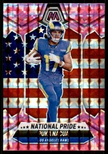 2024 Panini Mosaic #264 Puka Nacua Mosaic Camo Pink