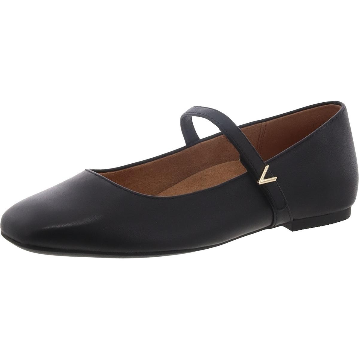 Женские туфли Vionic Alameda из черной кожи Mary Janes, размер 7,5 (B,M), BHFO 4136