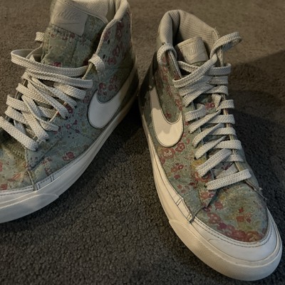 Nike X Liberty Of London SB Blazers Mid High Floral Print UK