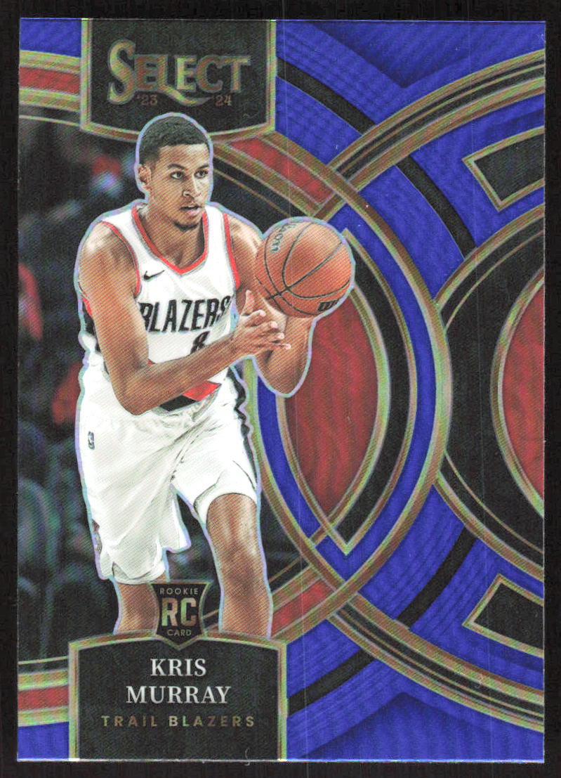 6116F 2023-24 Panini Select #120 Kris Murray Blue Prizms