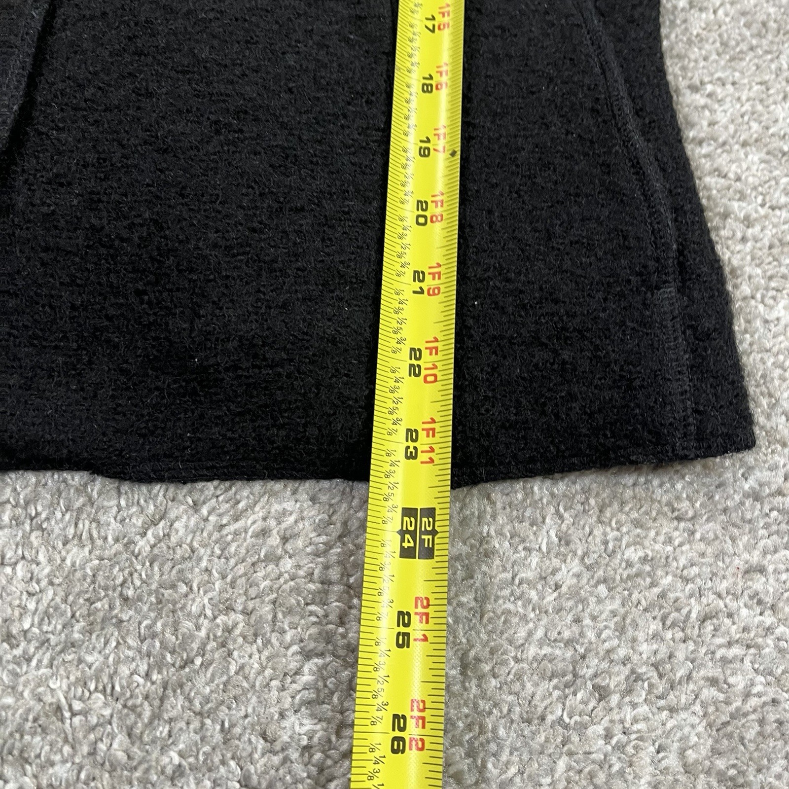 Herman Geist Wool Button Front Jacket M Minimalis… - image 4