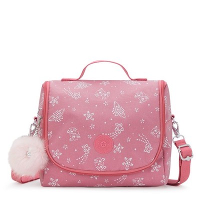 Kipling NEU KICHIROU Lunchbox - Glitzer Katzen UVP 59£