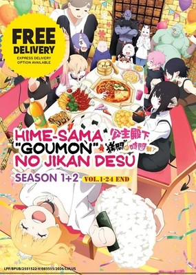 DVD Anime Tis Time for ''Torture,'' Princess TV Series Season 1 + 2 English Sub
