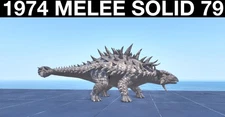 1974 Melee Solid 79 Ankylosaurus Ark Survival Ascended ASA PVE Xbox/PC/PS Anky