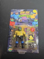 Teenage Mutant Ninja Turtles Star Trek Captain Leonardo 1994 Playmates Figure