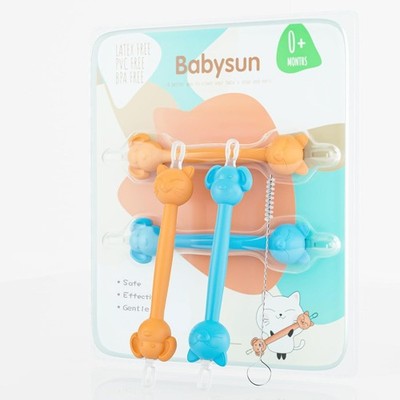3 in 1 Baby Booger Remover and Baby Ear Cleaner Tool Baby Nose Cleaner with Soft