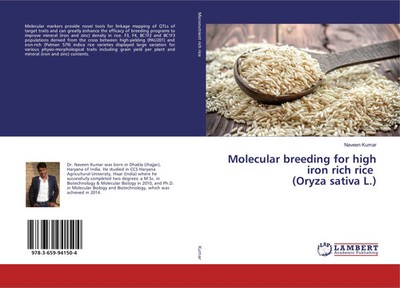 Naveen Kumar | Molecular breeding for high iron rich rice (Oryza sativa L.)