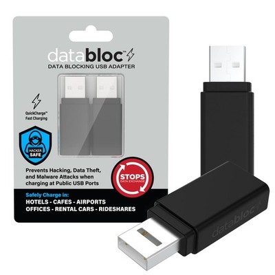 Databloc USB Data Blocker - Charge Only Adapter to Block Data and Stop Syncin...