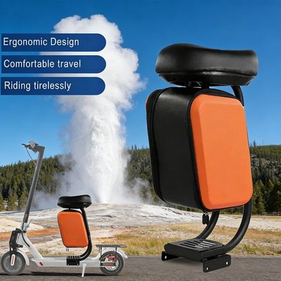 For Xiaomi-style M365/1S/P: Ergo Seat w/10L Storage, Shock-Proof, Portable Joy