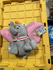 Vintage Disney Dumbo Plush NWT White Ruffle P15