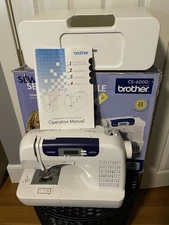 Brother CS6000I Computerized Sewing Machine with Wide Table