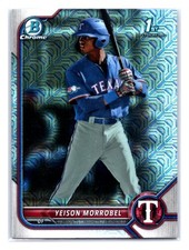 Yeison Morrobel 2022 Bowman Chrome Prospects Mojo Refractor #BCP-200