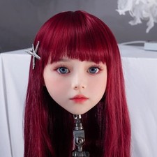 European-American TPE Sex Doll Head, Male Toy with Special Oral Channel