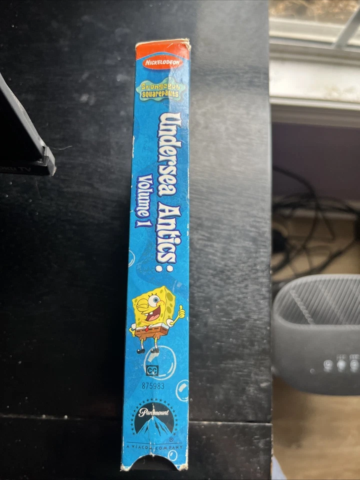 Nickelodeon SpongeBob Squarepants Undersea Antics: Volume 1 VHS 2002 Blockbuster - Image 4 of 4
