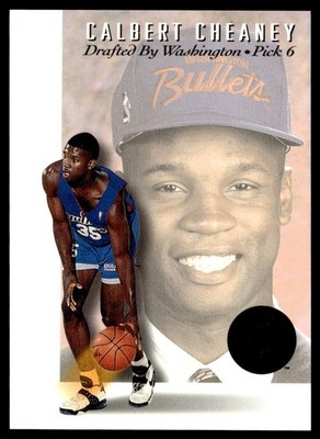 1993-94 SkyBox Draft Picks Calbert Cheaney Rookie Washington Bullets #DP6