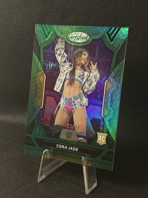 Cora Jade 2022 Certified RC Numbered Card ( Green ), WWE