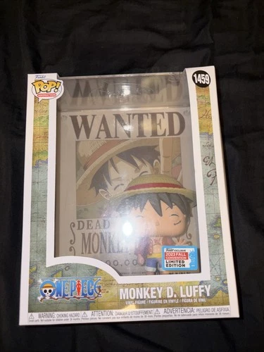 Funko Pop One Piece Monkey D. Luffy 1459 NYCC 2023  Wanted Poster