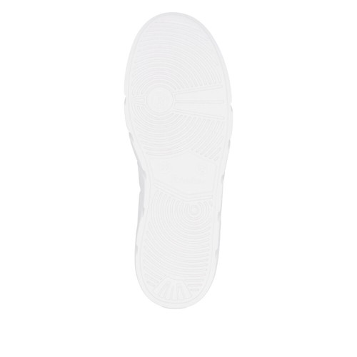 Rieker Women's Sneakers Slippers Half Shoes Shoes White Leather W2605 - Picture 7 of 11