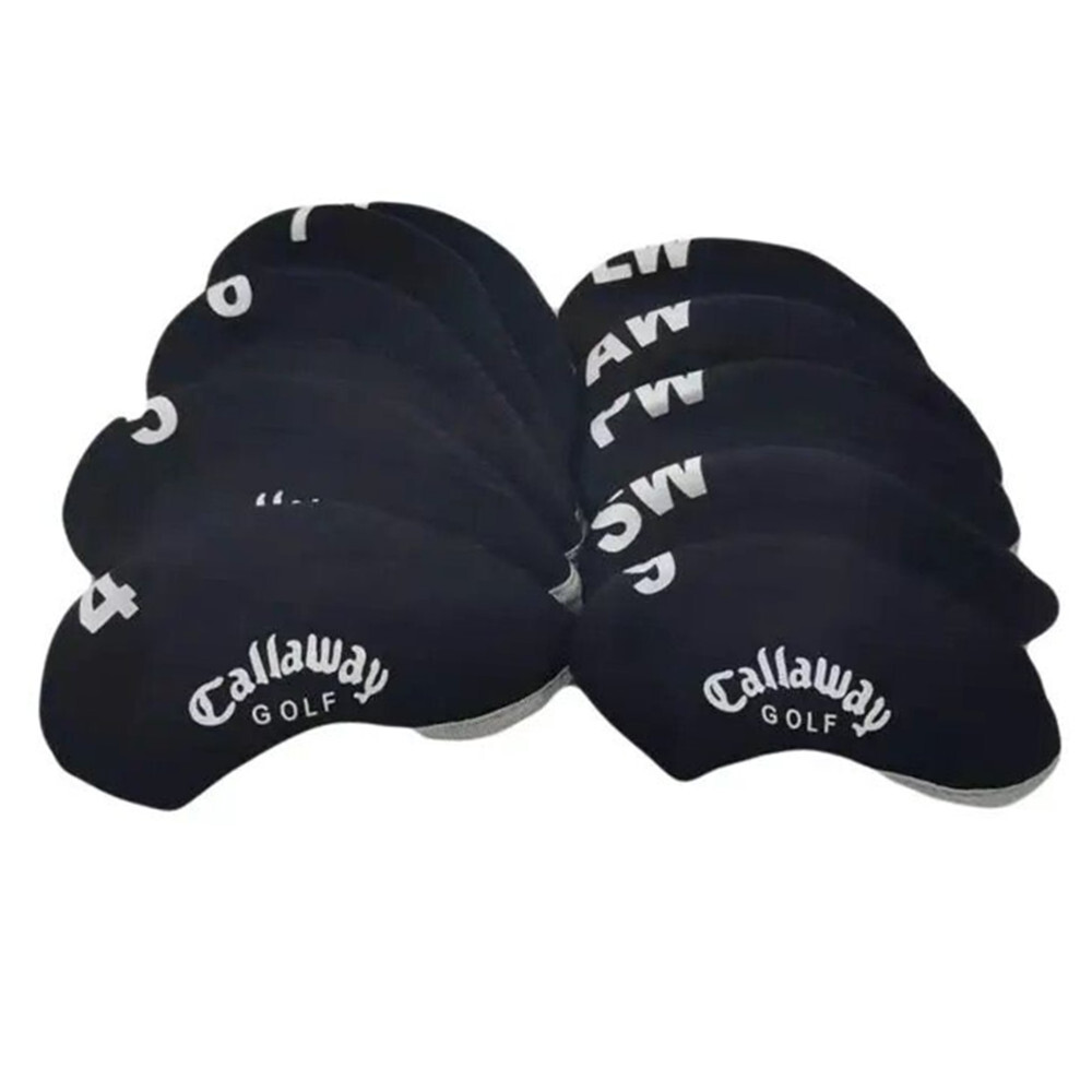 10PCS Golf Iron Headcovers for Callaway Club Head Covers Caps 4LW eBay