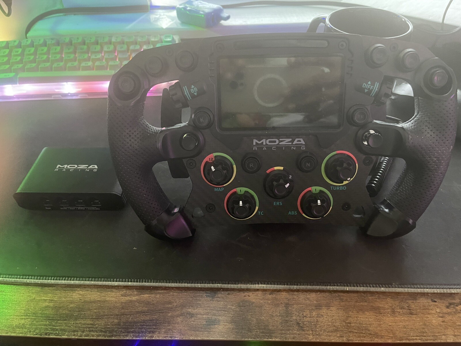 MOZA RACING FSR Formula Wheel ハンコン 極上中古（【MOZA RACING 