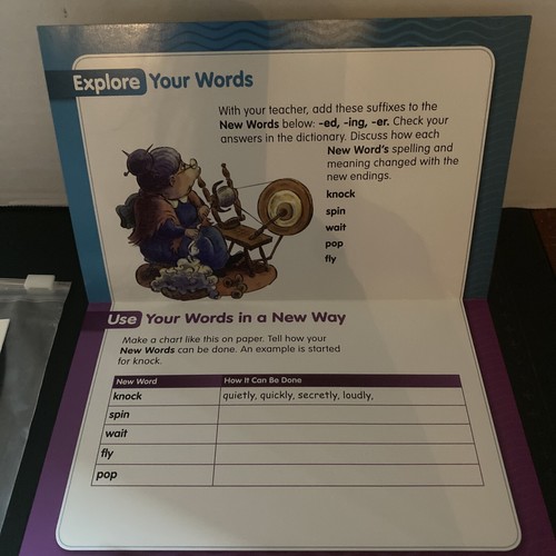 Sundance Alphakids Homeschool Unit Study Whos Knocking at My Door 1st Grade - Picture 7 of 10