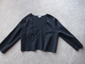 ladies black bolero cardigan