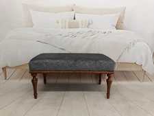 Handmade bench, Coffee table bench, Bedroom bench, Dressing table bench,