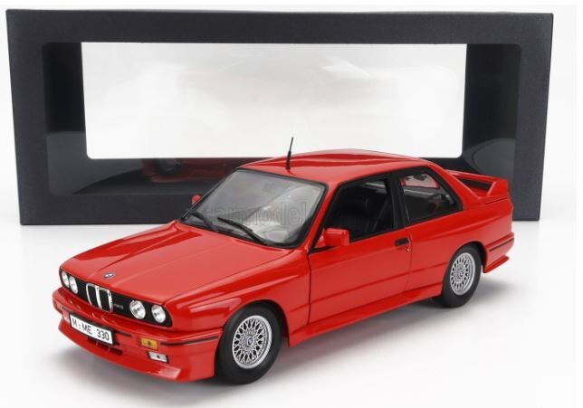 BMW M3 E30 レッド 1/18 Genuine+BMW+1-18+Miniature+E30