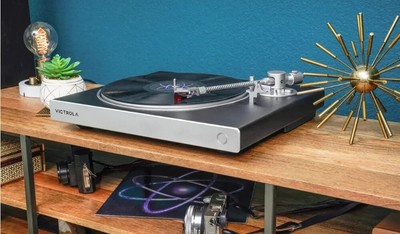 Victrola Hi-Res Carbon VPT-2500 BLUETOOTH Turntable W/ Ortofon 2M Red Cartidge