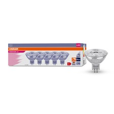 5 x Osram LED Glas Reflektor 3,4W = 20W GU5,3...