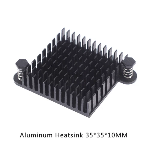 1Pc Aluminum Heatsink 35*35*10MM Cooling Pad South North Bridge Chipset Radi _ha