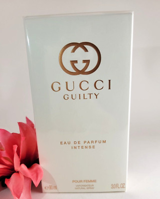 Gucci Guilty Pour Femme Eau De Parfum Intense Spray 90ml/3oz Women Perfume Seal