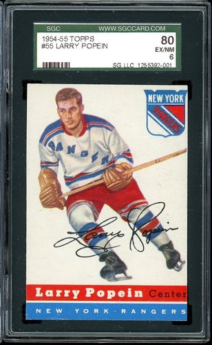 Larry Popein #55 1954 Topps card