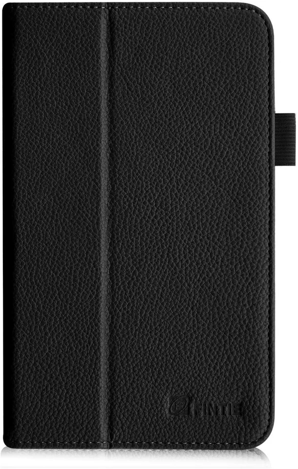 Funda tipo folio de cuero ajustada con soporte tipo folio para Samsung Galaxy Tab E Lite 7.0 Foto 3 de 4