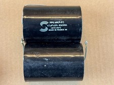 Pair 47 uF 630V Solen Film Audio Crossover Capacitors Guaranteed MKP France