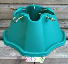 HEAVY DUTY PLASTIC Christmas Tree Stand 10' FT Tall TREES 6" Trunk NEW 