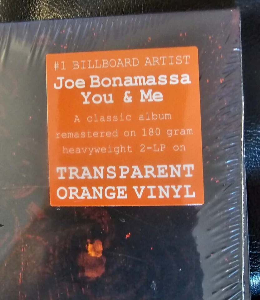 JOE BONAMASSA - YOU & ME (2020) Double LP Orange 180g vinyl, BRAND NEW & SEALED. Foto 3 de 3