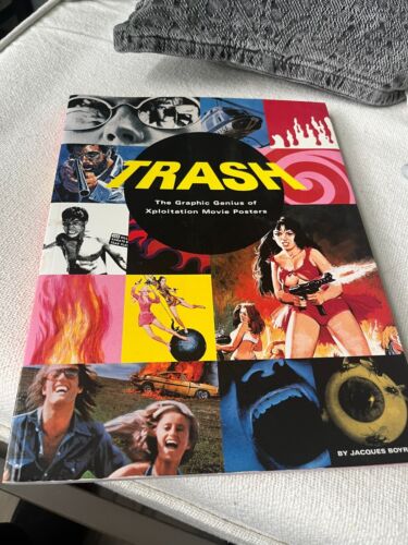 Jacques Boyreau "Trash" plakaty eksploatacyjne książka kronika 2002 psychotronika - Zdjęcie 1 z 3