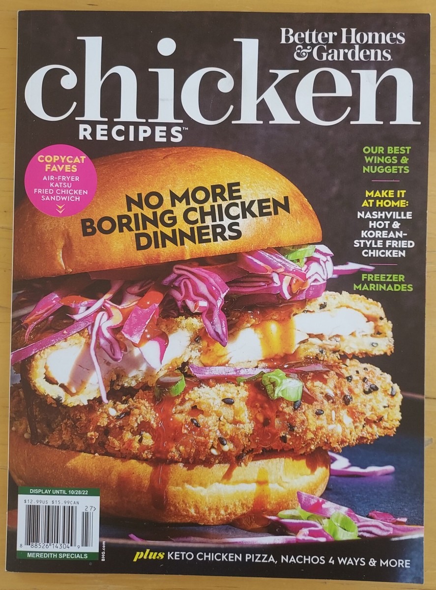 chicken RECIPES Better Homes &amp; Gardens Magazine NO MORE BORING 